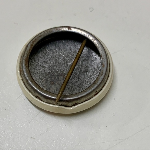 1940s Vtg GRIT Newspaper Authorized Salesman Pinback Button Badge Antique Brooch - Picture 4 of 10